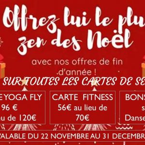 nos offres de Noël Fitness