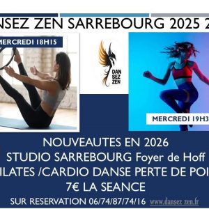 1 séance Pilate mercredi 18h